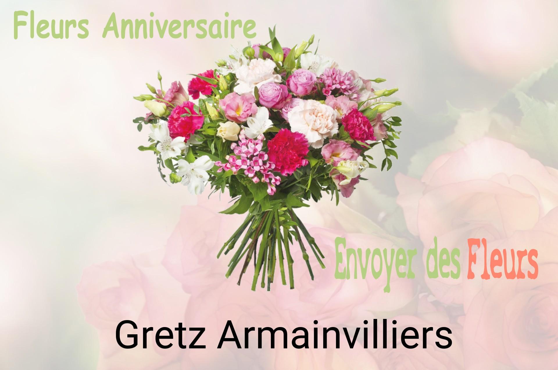 Bouquet de fleurs d’anniversaire livré à Gretz-Armainvilliers